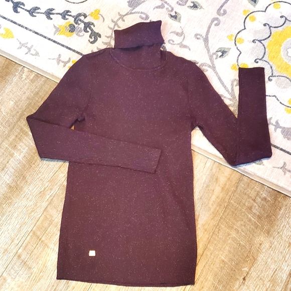 RALPH LAUREN PS Turtle Neck Sweater 💜⚜️💜 - Picture 1 of 4